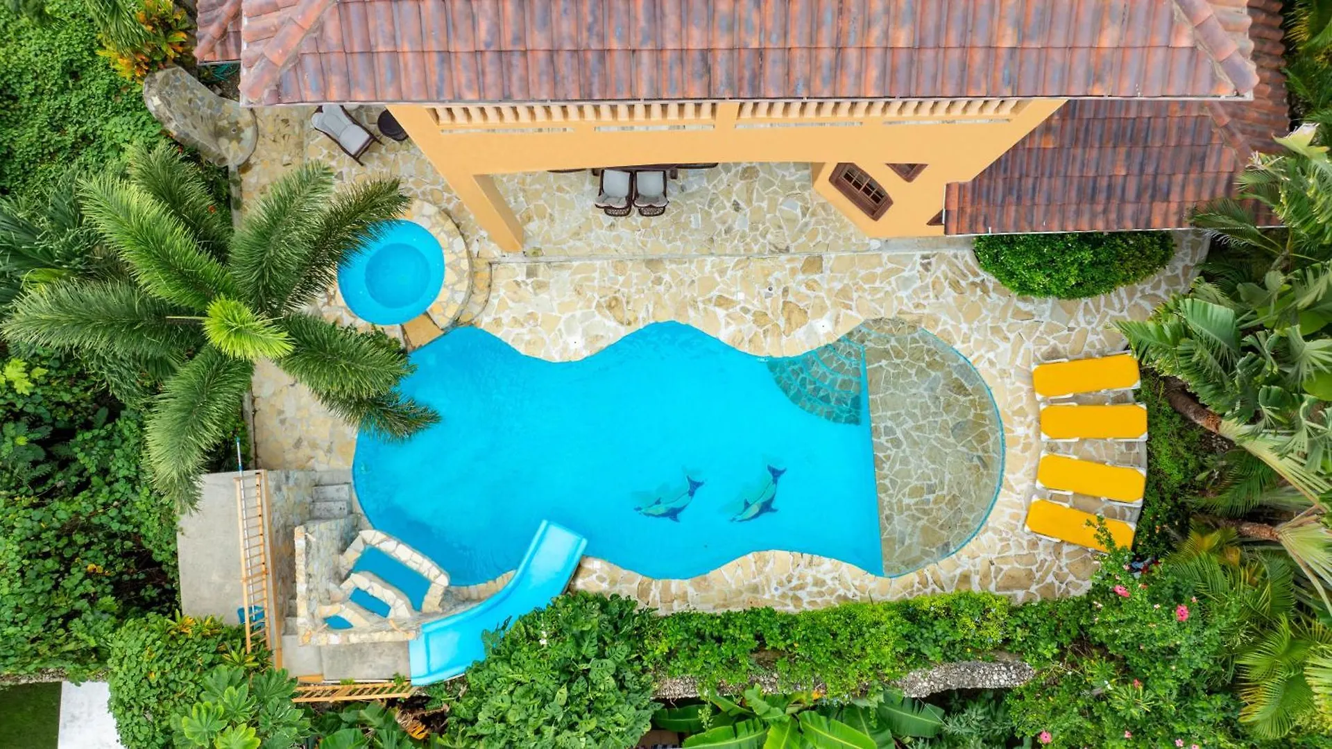 Cabarete Oceanview Villa Pool Oasis Beach Access Cafemba