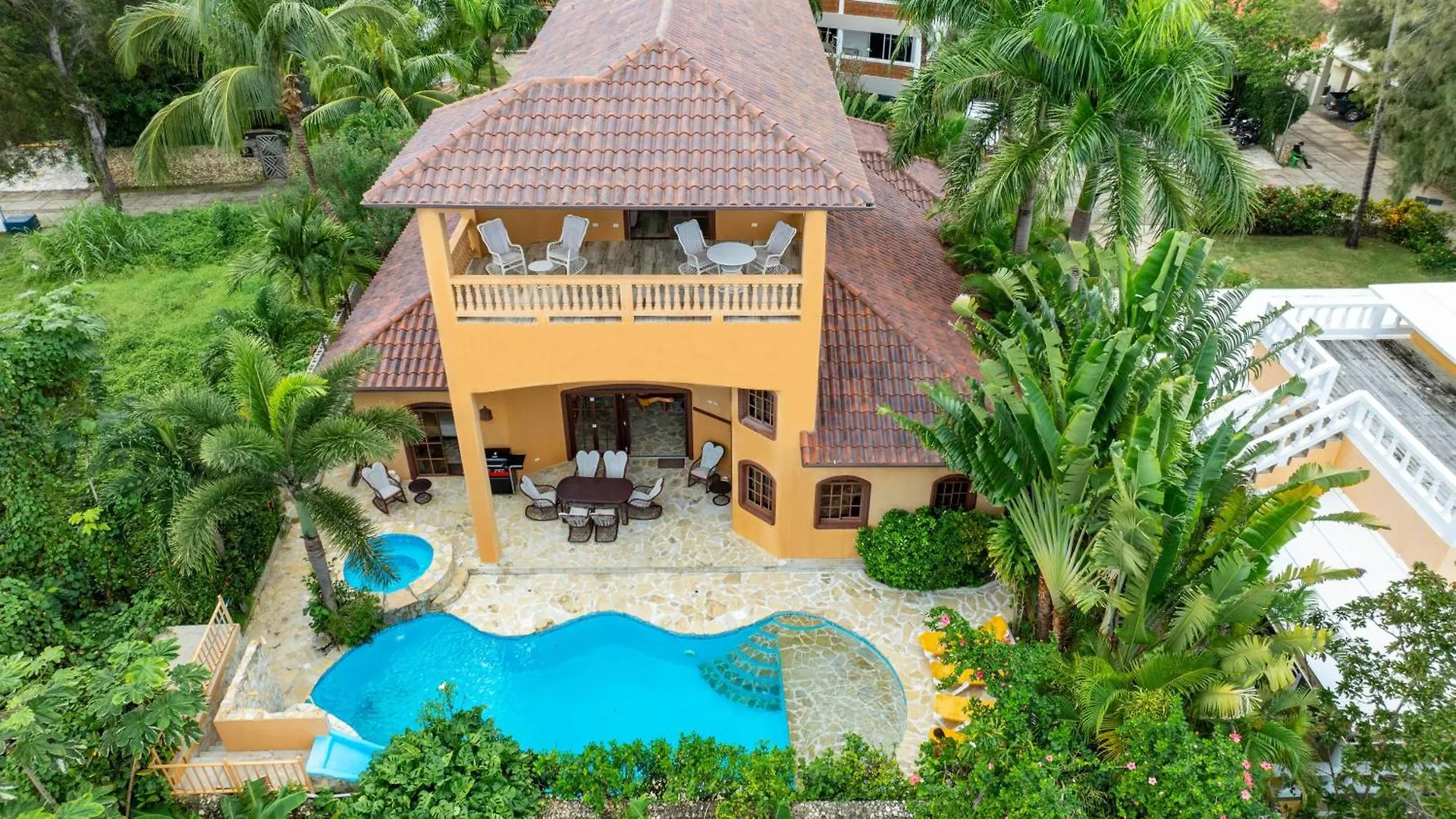 Cabarete Oceanview Villa Pool Oasis Beach Access Cafemba Dominican Republic
