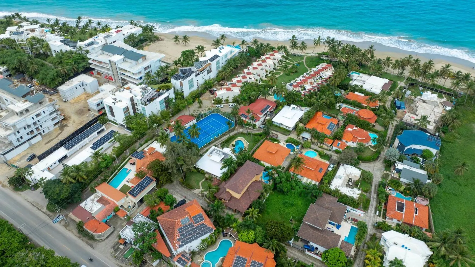 Cabarete Oceanview Villa Pool Oasis Beach Access Cafemba