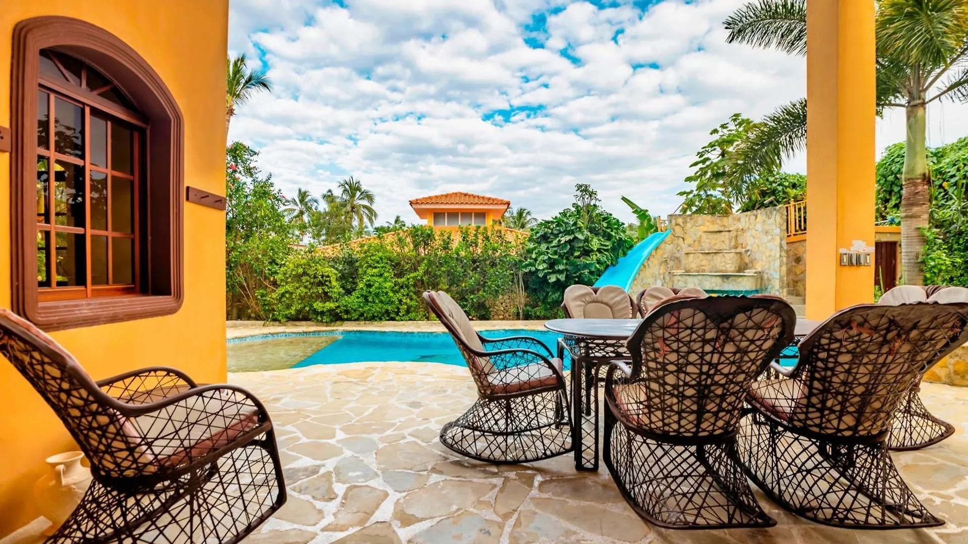 Cabarete Oceanview Villa Pool Oasis Beach Access Cafemba