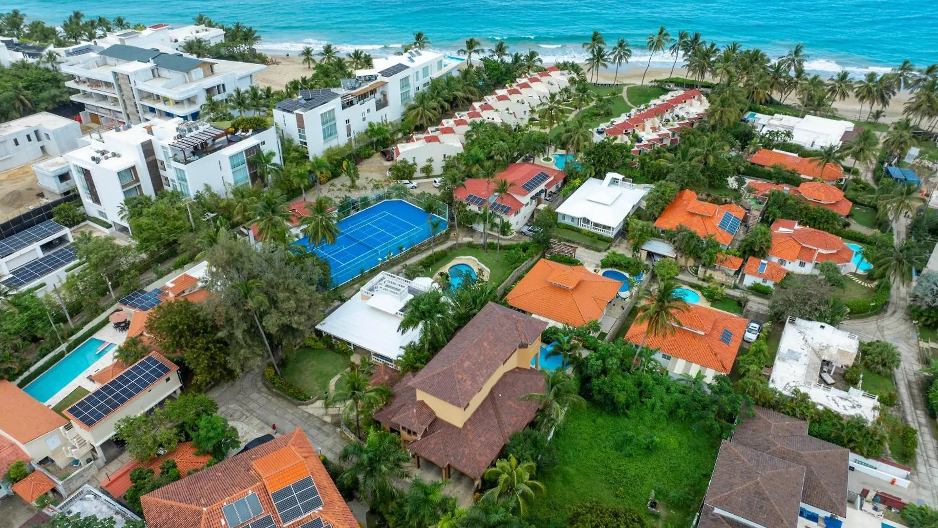 Cabarete Oceanview Villa Pool Oasis Beach Access Cafemba