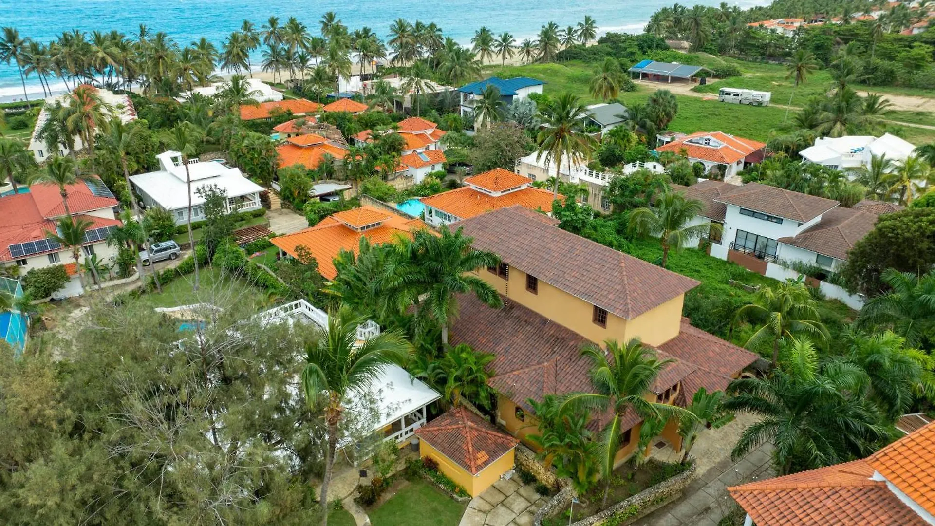 Cabarete Oceanview Villa Pool Oasis Beach Access Cafemba