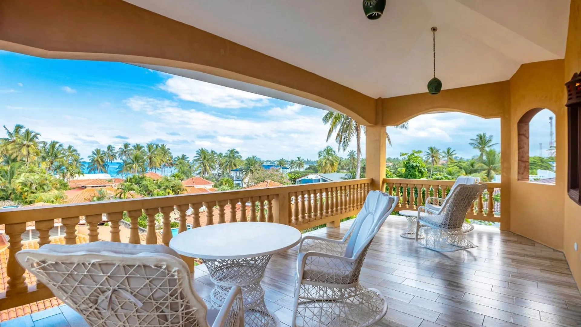 Cabarete Oceanview Villa Pool Oasis Beach Access Cafemba